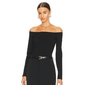 Anine Bing Vea Off the Shoulder Top xs